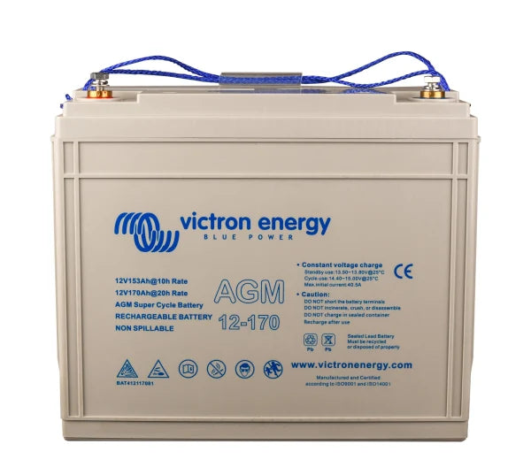 Victron Energy AGM Super Cycle Battery 12V 170Ah (M8)