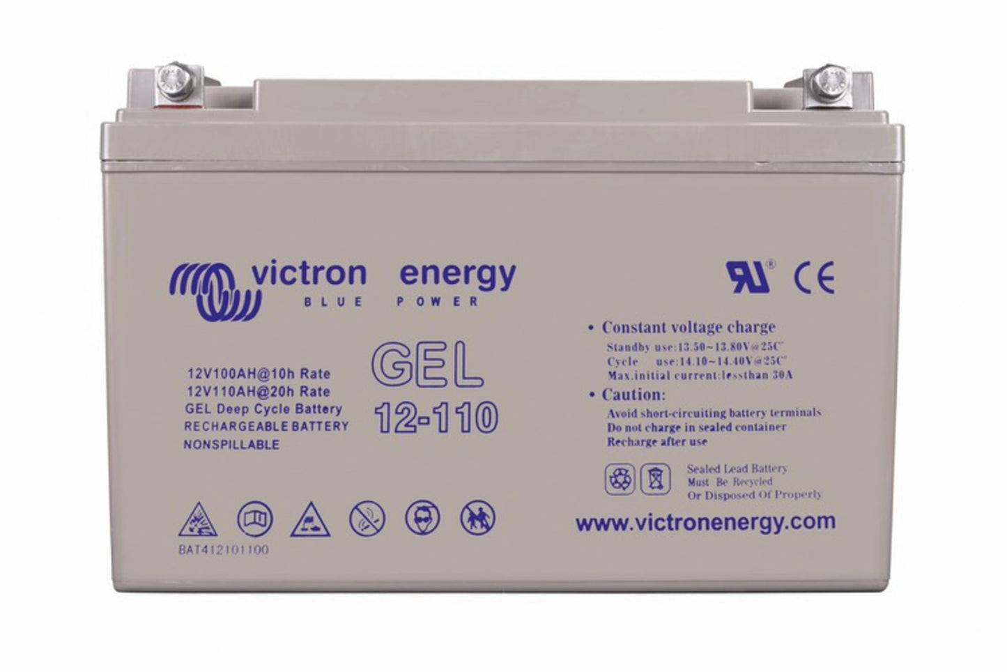 Victron Energy Gel Deep Cycle Battery 12V 110Ah