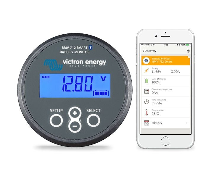 Victron Energy Battery Monitor BMV-712 Smart with bluetooth – BAM030712000