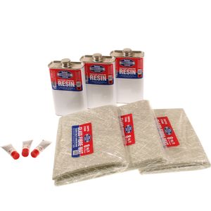 Baileys Fibreglass Repair Kit 24Sq ft