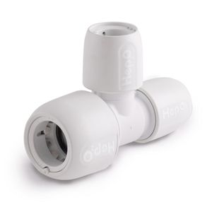 Hep2O Reduced Tee 22mm x 15mm x 15mm