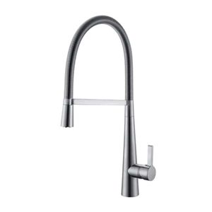 Chrome Kitchen Mixer Tap with Swivel Spout
