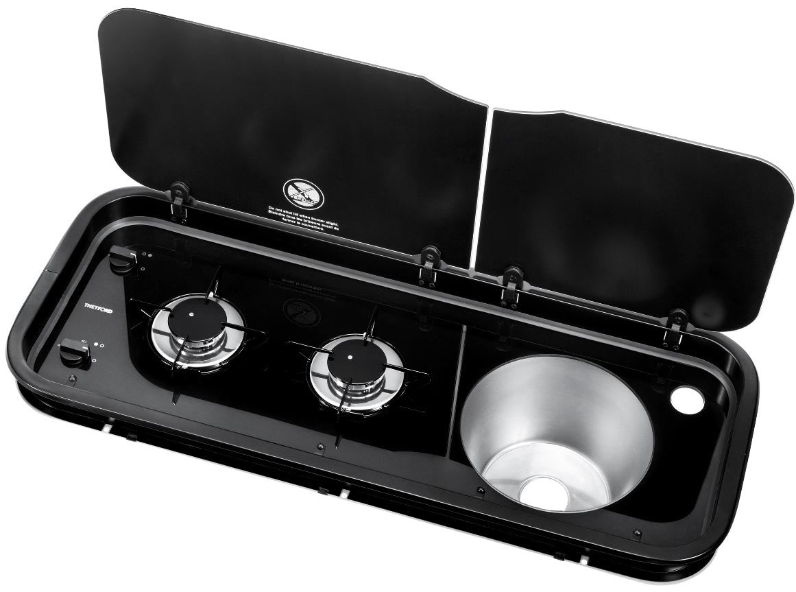 Thetford Topline 111 Campervan Caravan 2 Burner Hob & Sink Combination