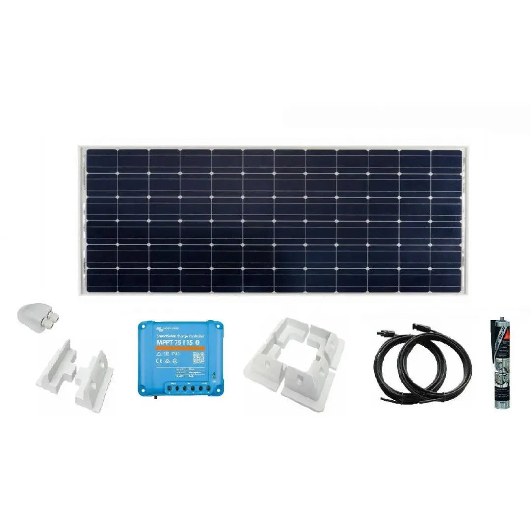 185W Victron Solar Panel Kit with Smart MPPT Crafty Camper Supplies