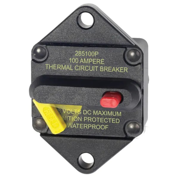 Blue Sea Systems Circuit Breaker, Bus 285 Panel 100A