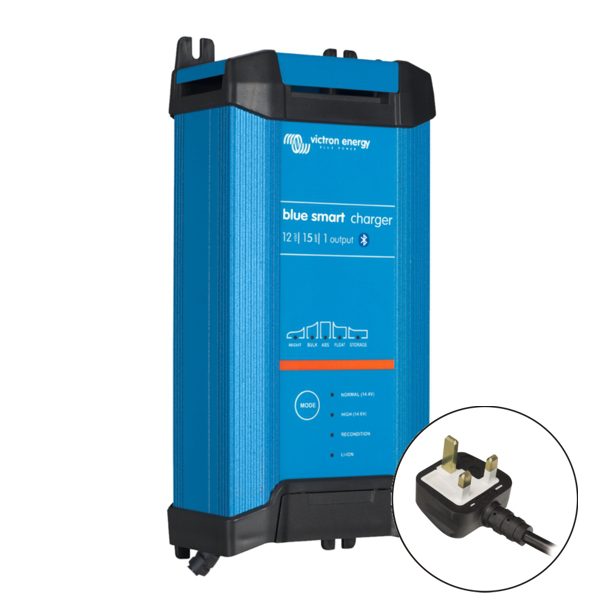 Victron Blue Smart IP22 Charger – 12/15(1) 230V UK (BPC121542022)