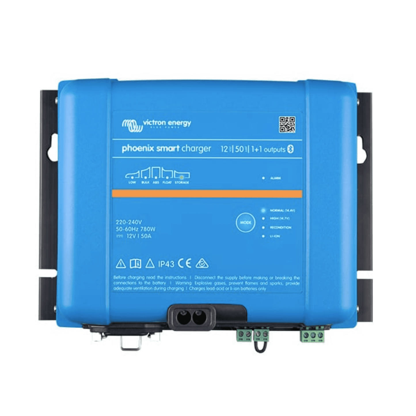 Victron Phoenix Smart IP43 Charger 12/50 (1+1) 230V (PSC125051085)