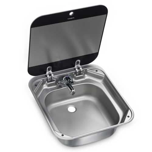 SMEV 8006 SINK C/W GLASS LTD