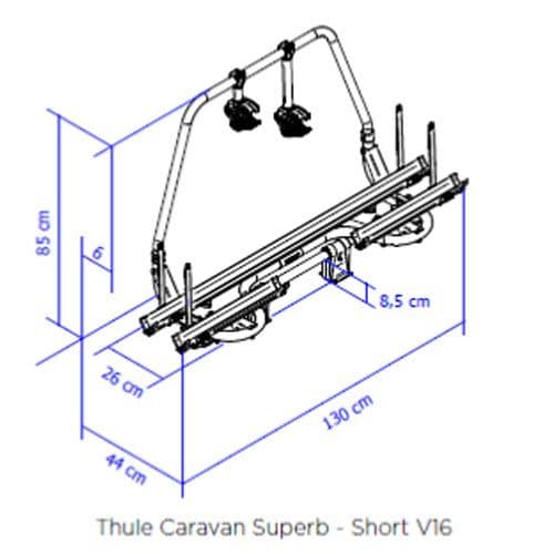 THULE CARAVAN SUPERB SHORT