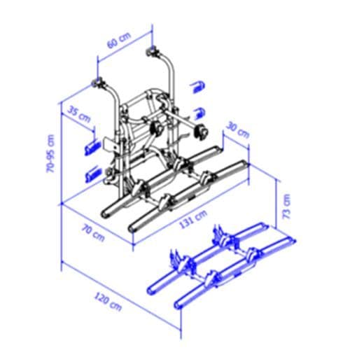 THULE LIFT V16 - MANUAL OR 12V