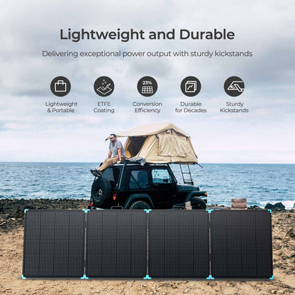 400W Lightweight Portable Solar Suitcase