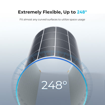 50 Watt 12 Volt Flexible Monocrystalline Solar Panel