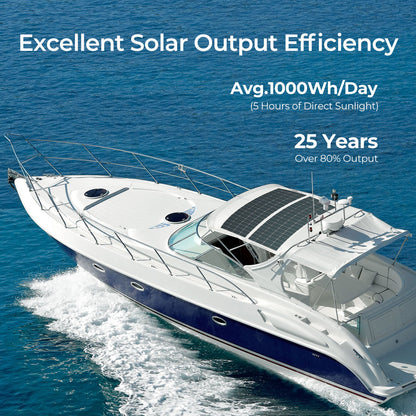 200 Watt 12 Volt Flexible Monocrystalline Solar Panel