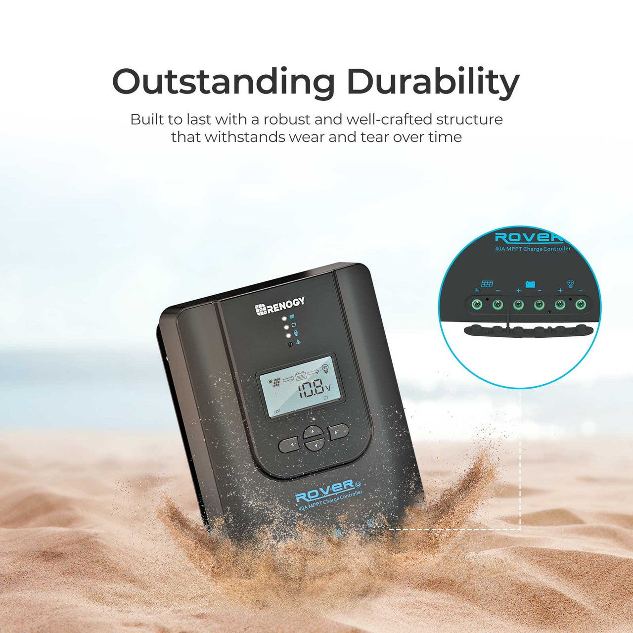 Rover Li 40 Amp MPPT Solar Charge Controller