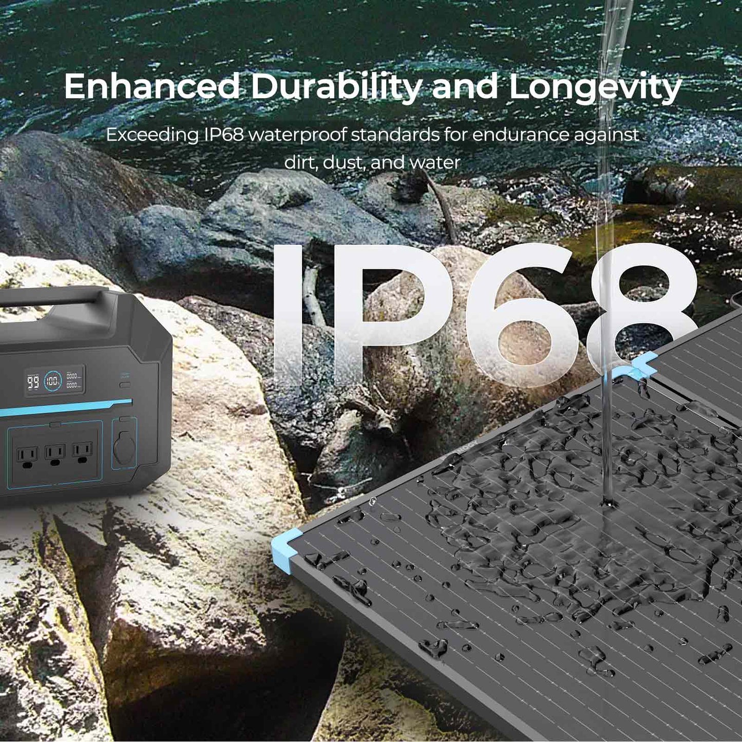 400W Lightweight Portable Solar Suitcase