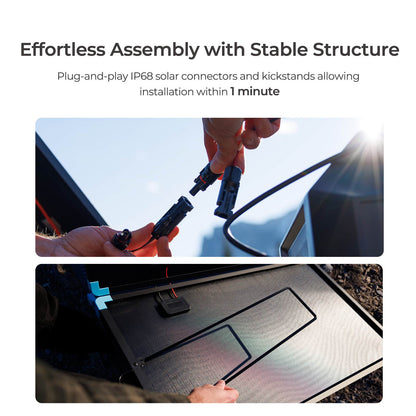 400W Lightweight Portable Solar Suitcase