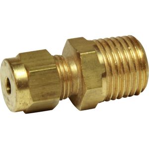 AG Male Compression Coupling (1/4" BSP Taper to 1/8" Compression)