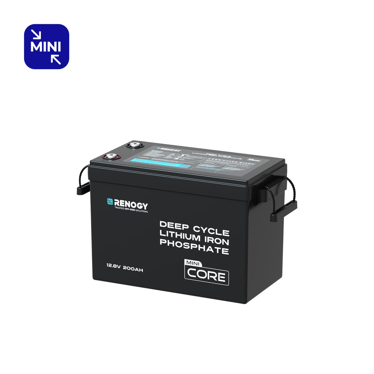 Core Mini - 12.8V 200Ah LiFePO4 Battery w/ Low-Temperature Protection