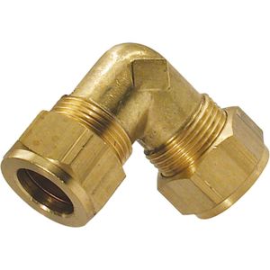 AG Brass Equal Elbow Coupling 15mm x 15mm