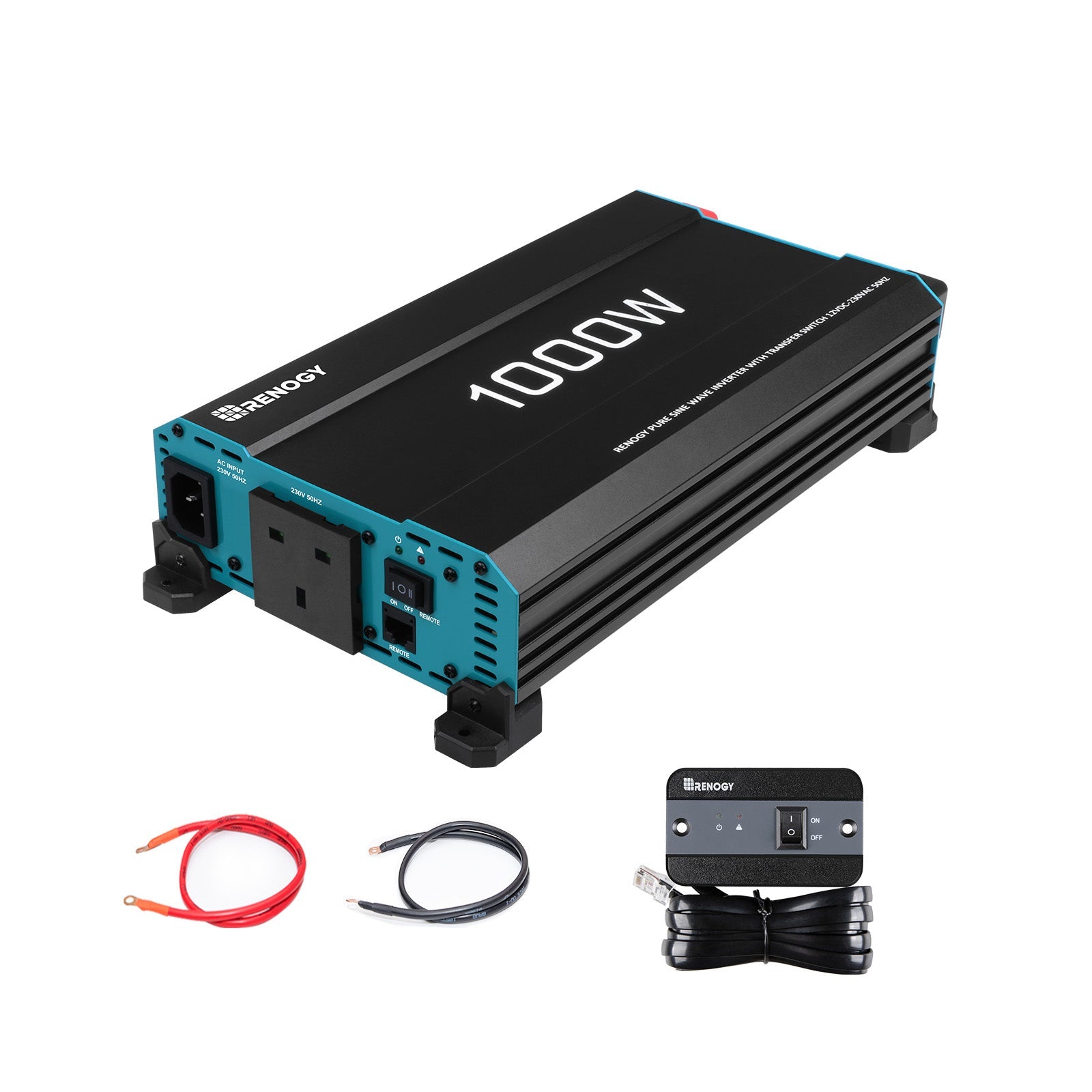 12V 1000W Pure Sine Wave Inverter with UPS Backup