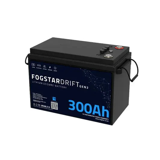 Fogstar Drift 12V 300Ah Lithium Leisure Battery (Gen2) Crafty Camper Supplies