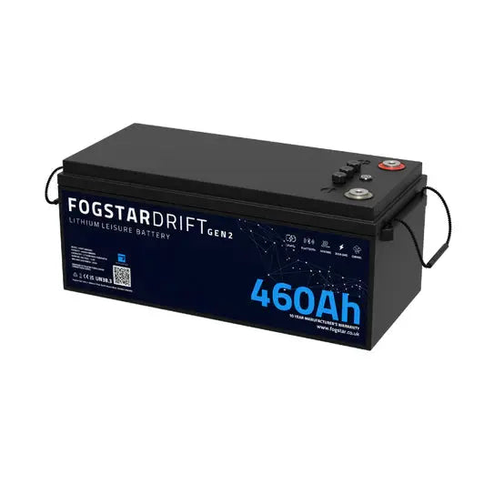 Fogstar Drift 12V 460Ah Lithium Leisure Battery (Gen2) Crafty Camper Supplies