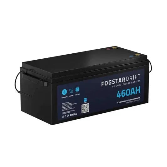 Fogstar Drift 12V 460Ah Lithium Leisure Battery Crafty Camper Supplies