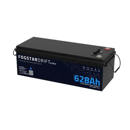 Fogstar Drift Gen2 12V 628Ah Lithium Leisure Battery Crafty Camper Supplies