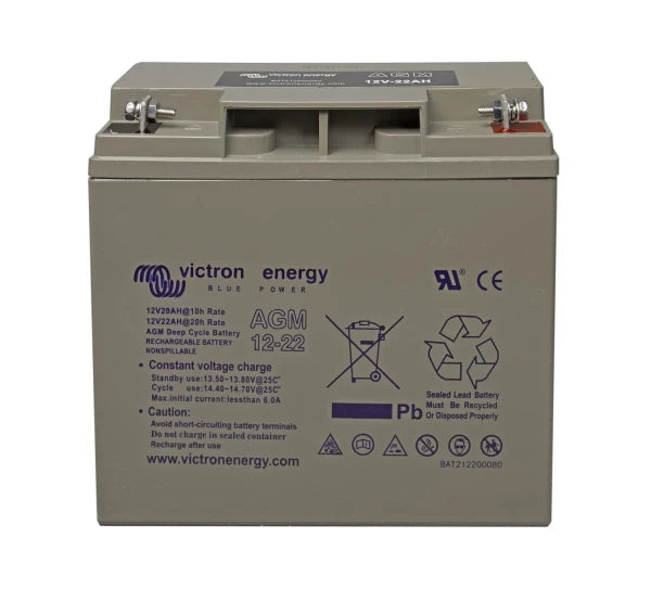 Victron Energy AGM Deep Cycle Battery 12V 22Ah