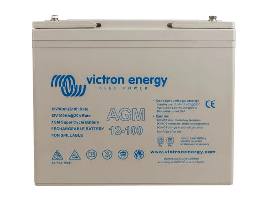 Victron Energy AGM Super Cycle Battery 12V 100Ah (M6)