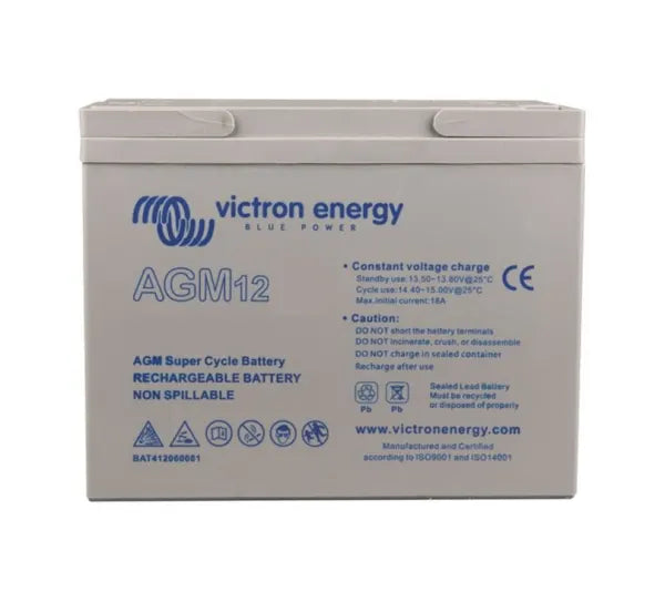 Victron Energy AGM Super Cycle Battery 12V 25Ah (M5)