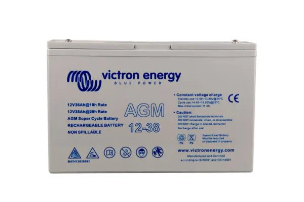 Victron Energy AGM Super Cycle Battery 12V 38Ah (M5)