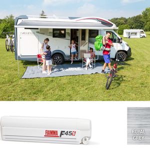 Fiamma Polar White F45S 300 Awning Royal Grey Fabric (06280A01R)