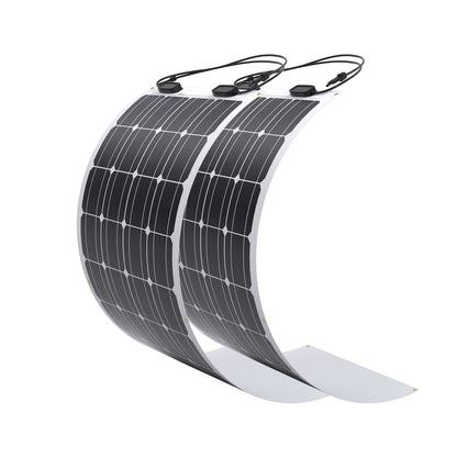 100 Watt 12 Volt Flexible Monocrystalline Solar Panel