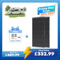 ShadowFlux 12V 200W Anti-Shading Solar Panel