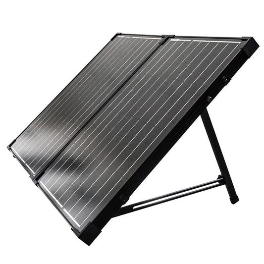 100 Watt 12 Volt Monocrystalline Foldable Solar Suitcase w/o Controller