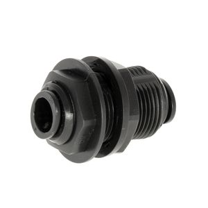 12mm Push Fit Equal Bulkhead Connector