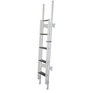 9 Step White Folding Ladder