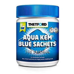 Aqua Kem Blue Toilet Sachets Tub of 15