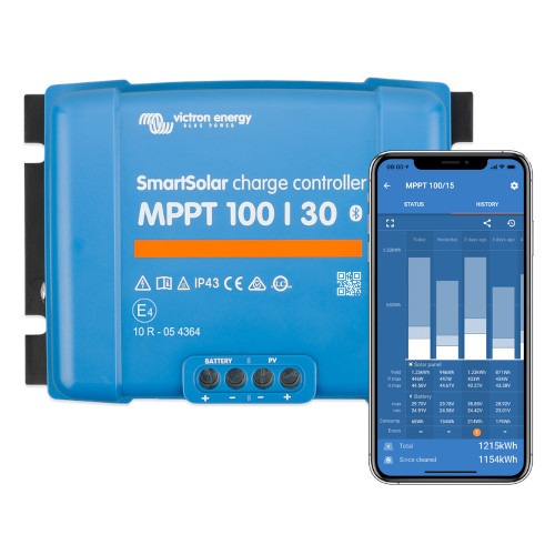 Victron MPPT 100/30 - SmartSolar Charge Controller - SCC110030210