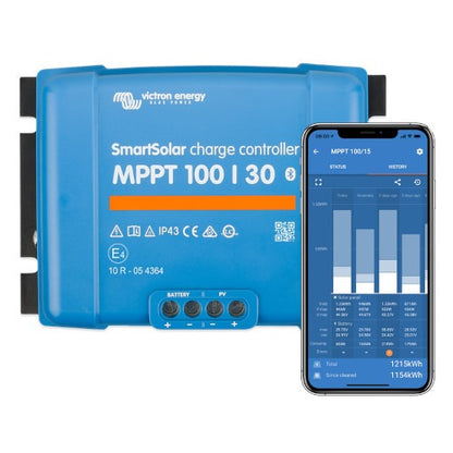 Victron MPPT 100/30 - SmartSolar Charge Controller - SCC110030210
