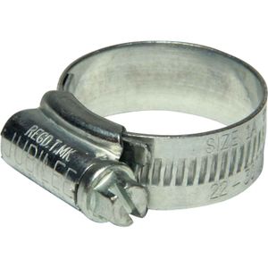 Jubilee Hose Clip 22-30mm Zinc Plated Mild Steel Size 1AMS