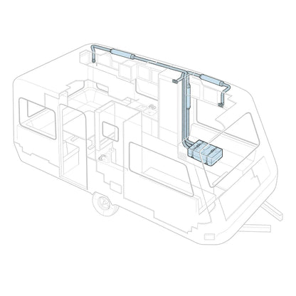 Truma Saphir Compact Under bench Air Conditioning unit
