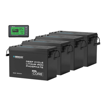 Core Mini - 12.8V 200Ah LiFePO4 Battery w/ Low-Temperature Protection