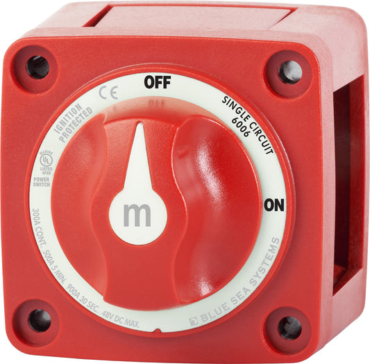 Blue Sea Battery Switch - 300A Marine Battery Isolator Switch