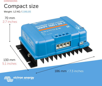 Victron MPPT 100/30 - SmartSolar Charge Controller - SCC110030210