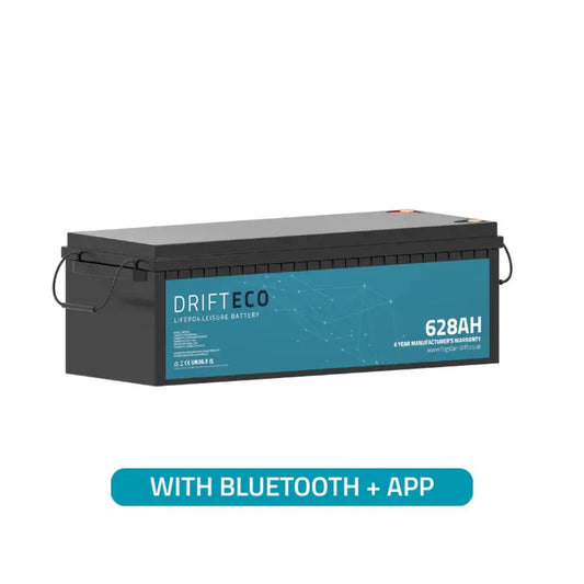 Fogstar Drift ECO 12V 628Ah Lithium Leisure Battery with Bluetooth Crafty Camper Supplies