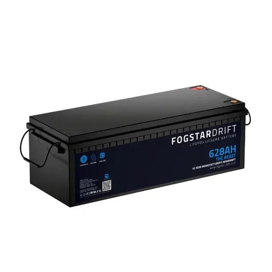 Fogstar Drift 12v 628Ah Lithium Leisure Battery Crafty Camper Supplies