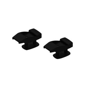 Fiamma F45 / F80S Leg Brackets Deep Black (98655H176)