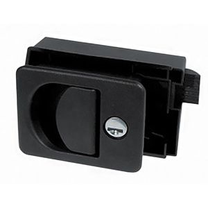 Cube Lock with Recessed Grip
